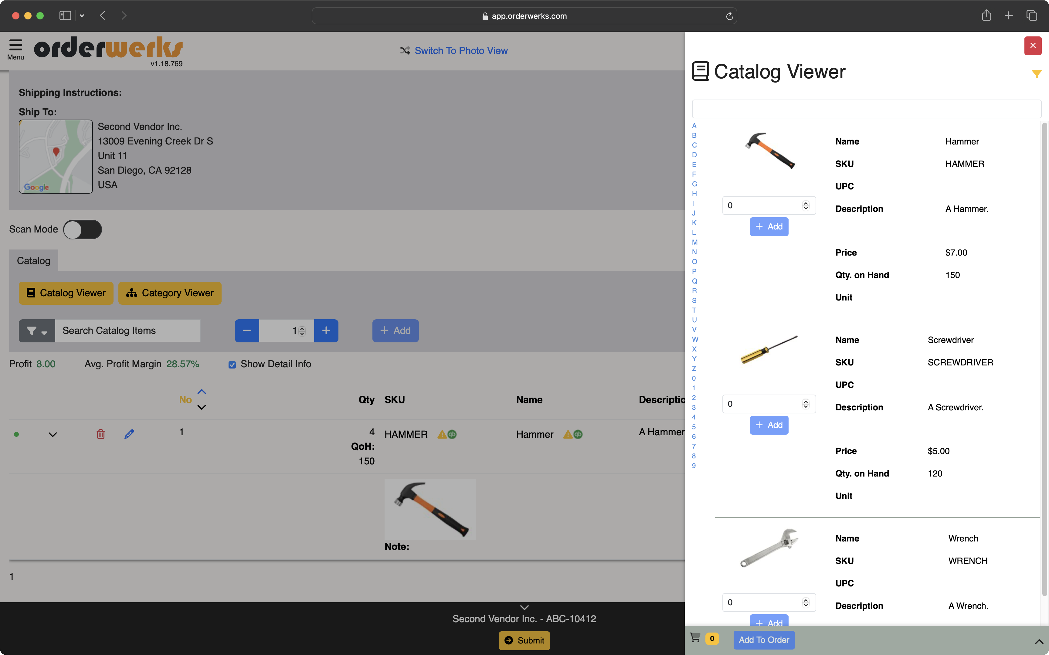 Catalog Viewer