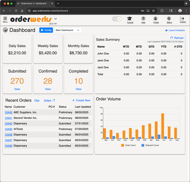B2B Order Management Software for Wholesale Distributors | Orderwerks